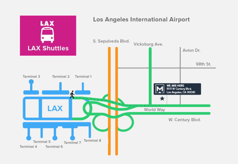 Our Car Rental Office at LAX Location Midway Car Rental